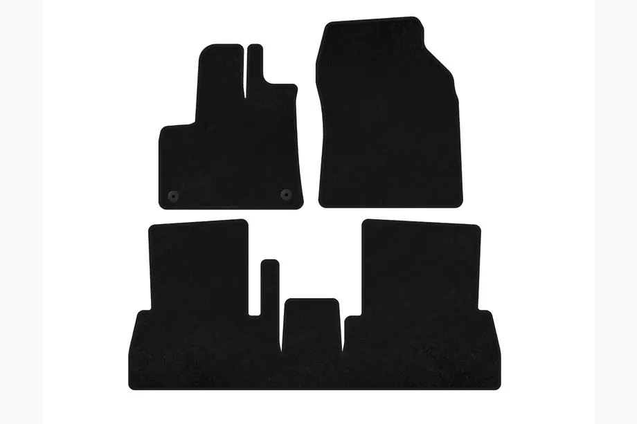Citroen Berlingo/Multispace 2018- Covorase textile Classic (Manual, Negru) Image