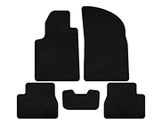 Citroen C-3 2002-2009 Covorase textile Classic (Negru) foto 1