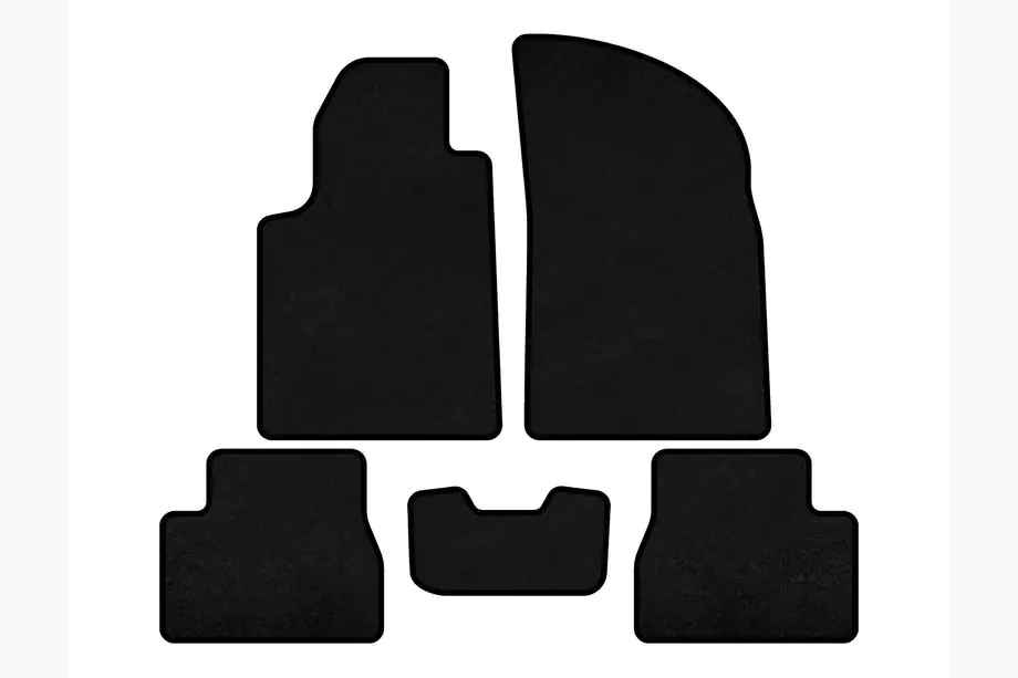 Citroen C-3 2002-2009 Covorase textile Classic (Negru) Image