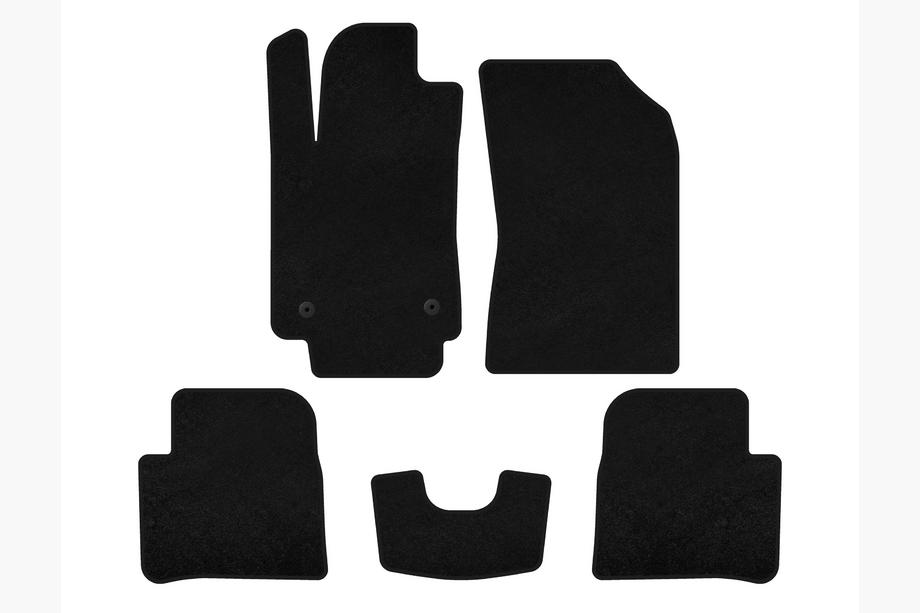 Citroen C-3 2016-2023 Covorase textile Classic (HB, Negru) Image