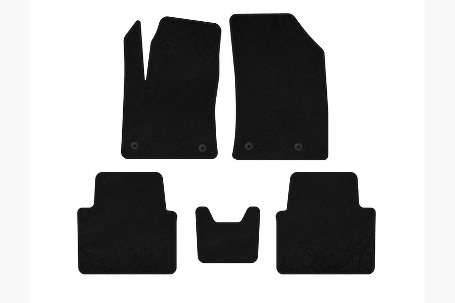 Citroen C-3 Aircross 2017-2024 Covorase textile Classic (Negru) Image