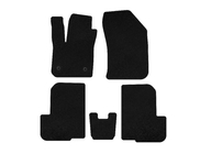 Dacia Lodgy 2012-2022 Covorase textile Classic (2 randuri, 7 locuri, Negru) foto 1