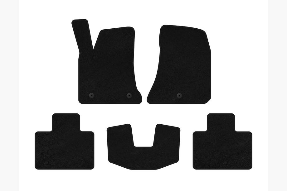 Dodge Charger 2010-2023 Covorase textile Classic (2015-2023, SD, Negru) Image