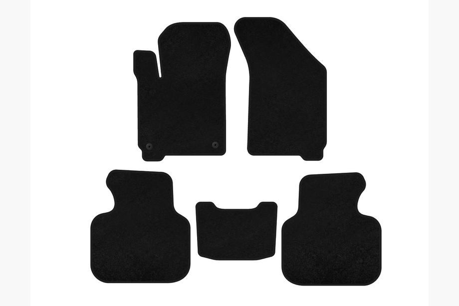 Dodge Journey 2008-2020 Covorase textile Classic (2008-2011, Negru) Image