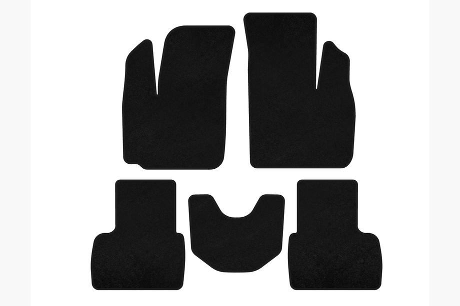 Fiat Doblo I 2001-2005 Covorase textile Classic (Negru) Image