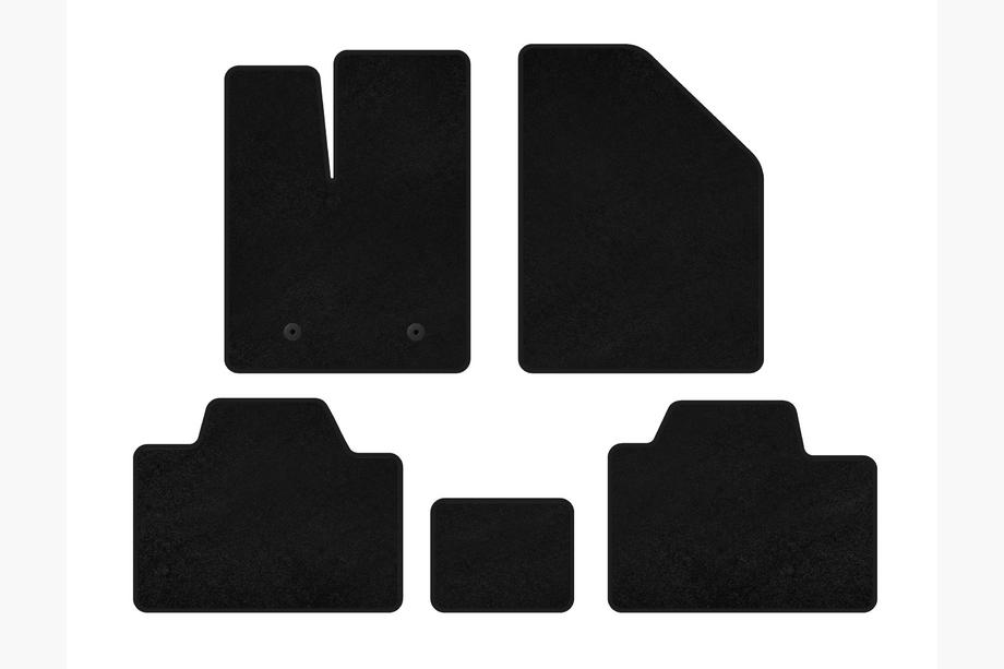 Ford Edge 2006-2014 Covorase textile Classic (Negru) Image