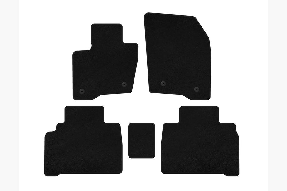 Ford Galaxy 2015- Covorase textile Classic (HB, Negru) Image