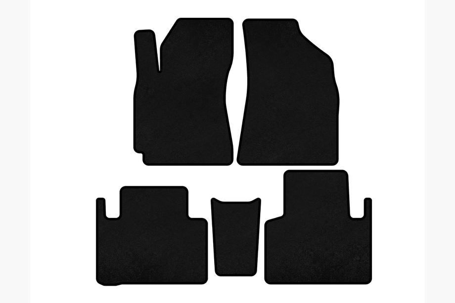 Geely Emgrand X7 2011- Covorase textile Classic (Negru) Image
