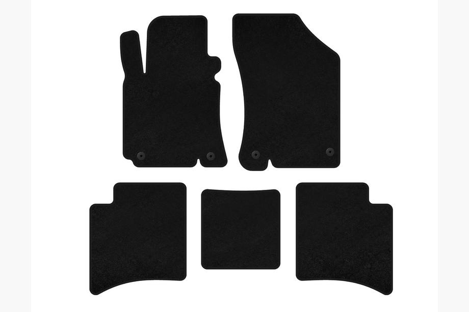 Geely MK Cross 2010-2016 Covorase textile Classic (Negru) Image