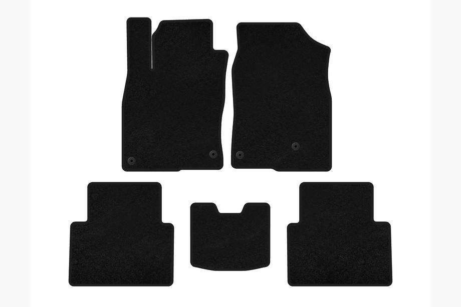 Honda Civic Sedan X 2016-2021 Covorase textile Classic (SD, Negru) Image