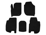 Honda FIT/Jazz 2014–2020 Covorase textile Classic (HB, Negru) foto 1