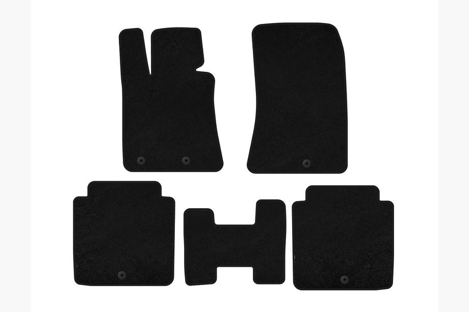 Hyundai Equus 2009-2016 Covorase textile Classic (negre) Image