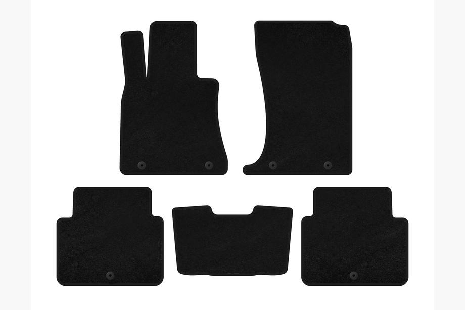 Hyundai Genesis DH 2013-2016 Covorase textile Classic (SD, Negru) Image