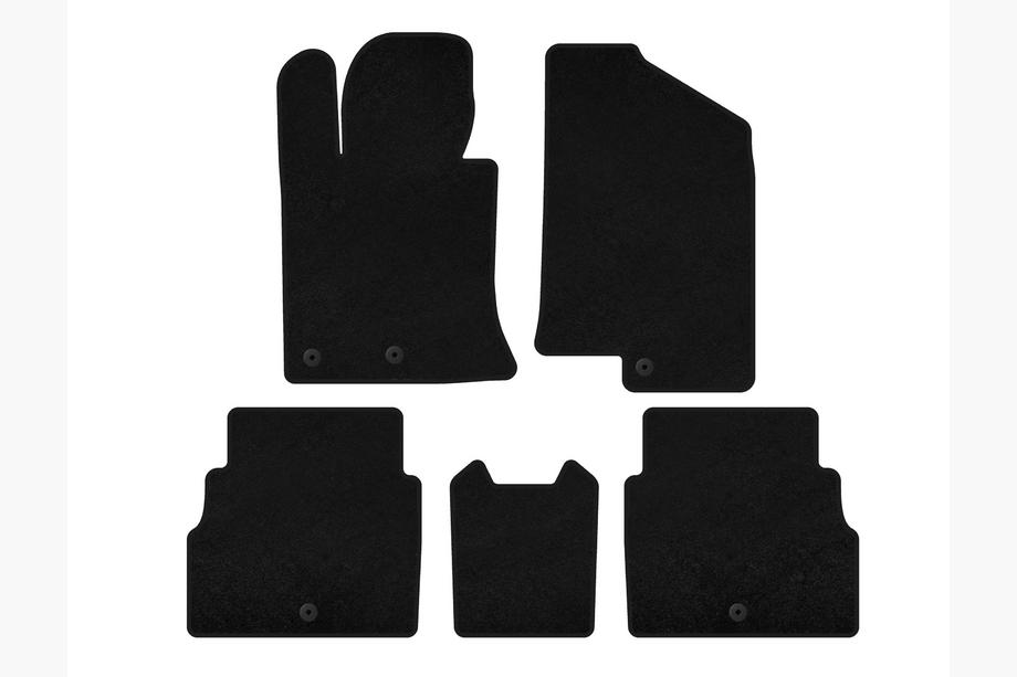 Hyundai Sonata YF 2010-2014 Covorase textile Classic V2 (Negru) Image
