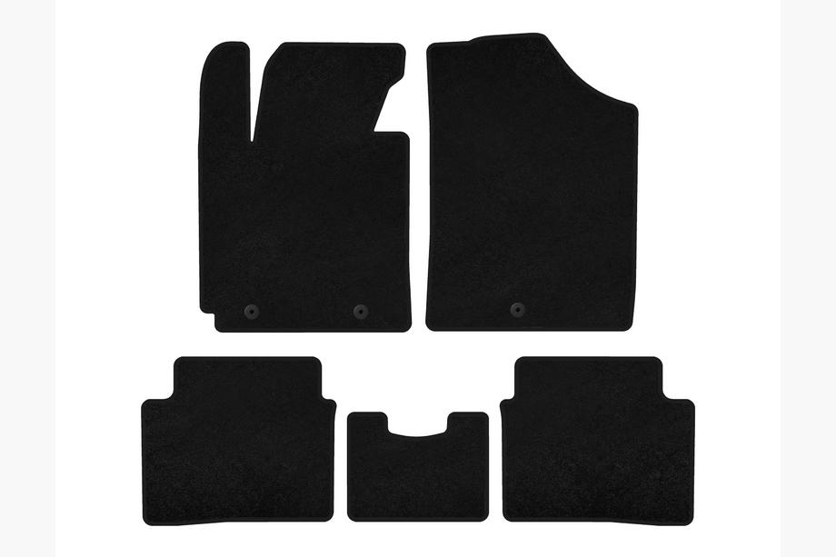 Hyundai Veloster 2011-2017 Covorase textile Classic (negre) Image