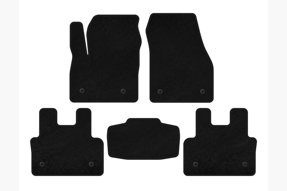 Jaguar E-Pace 2017-2024 Covorase textile Classic (Negru) Image