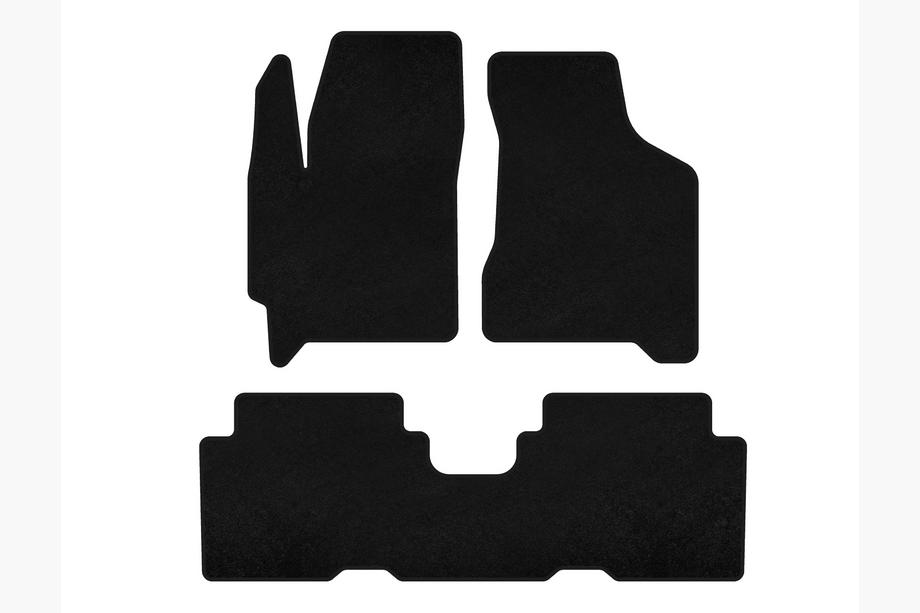Kia Carens 1999-2012 Covorase textile Classic (Negru) Foto 1