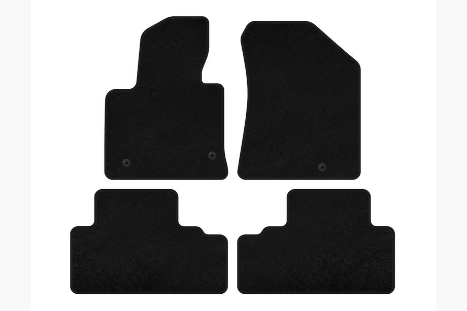 Kia Carens 2012- Covorase textile Classic (negre) Image