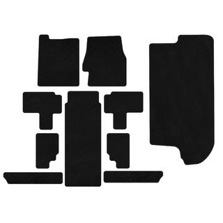 Covorase textile Classic (Set complet, Negru) foto 1