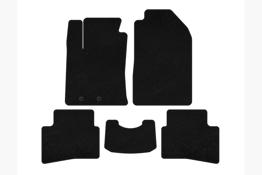 Kia Stonic 2017- Covorase textile Classic (2017-2019, Negru) Image