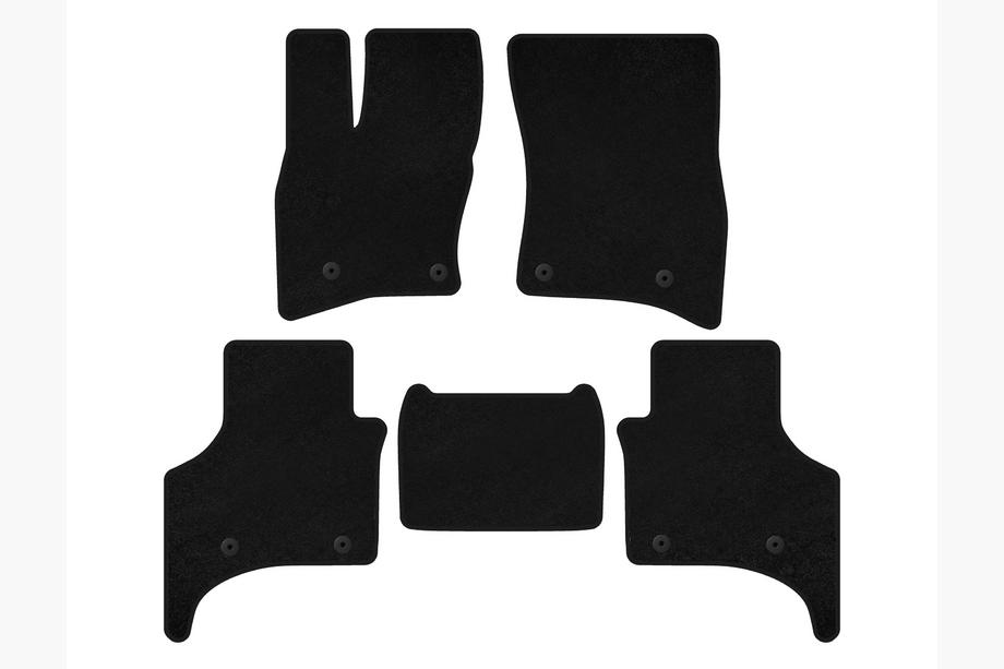 Land Rover Defender 2019- Covorase textile Classic (5 usi, Negru) Foto 1