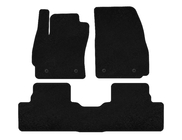 Mazda 5 2010-2018 Covorase textile Classic (2 randuri, negre) foto 1