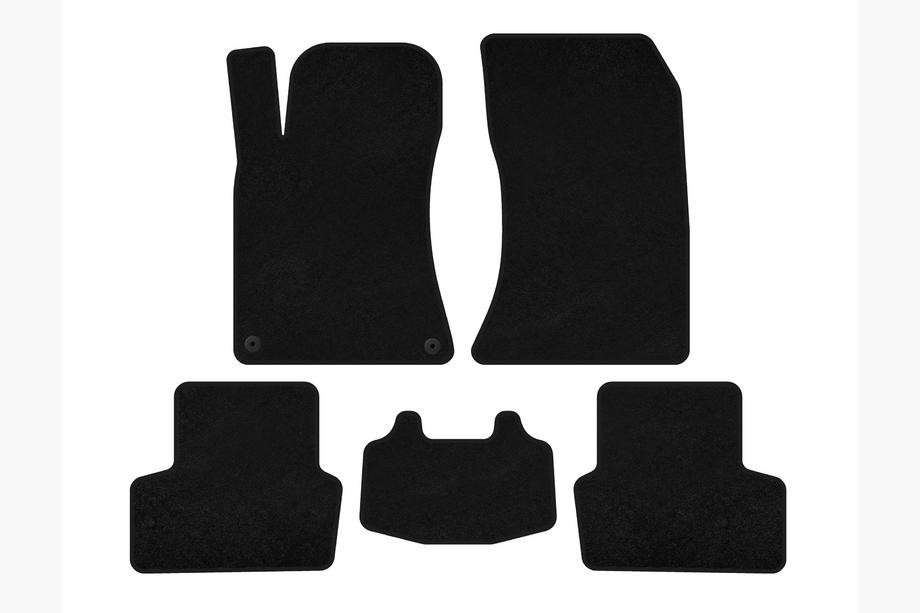 Mercedes CLA C117 2013-2019 Covorase textile Classic (SD, Negru) Foto 1