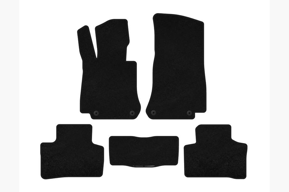 Mercedes EQC 2019-2023 Covorase textile Classic (Negru) Image