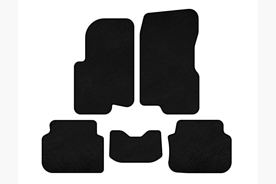 Smart 1998-2007 Covorase textile Classic (2003-2007, Forfour, negre) Image
