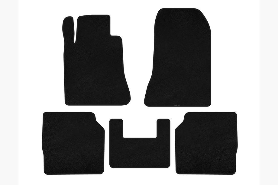 Mercedes S-class W140 1991-1998 Covorase textile Classic (SD, Baza lunga, Negru) Foto 1