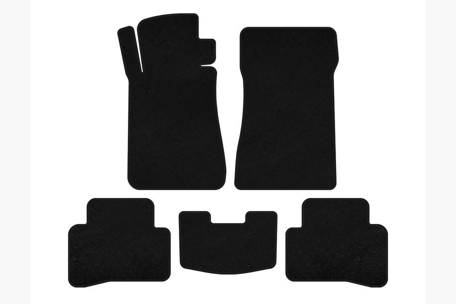 Mercedes C-class W202 1993-2001 Covorase textile Classic (SD, Negru) Image