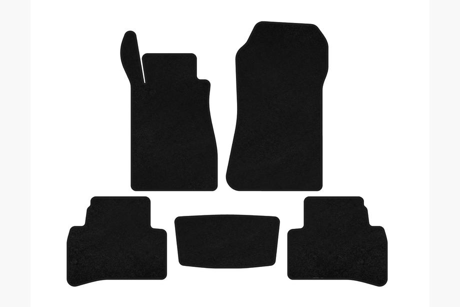 Mercedes CLK W208 1997-2002 Covorase textile Classic (Coupe, Negru) Foto 1