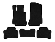 Mercedes GLC X253 2015-2022 Covorase textile Classic (Negru) foto 1
