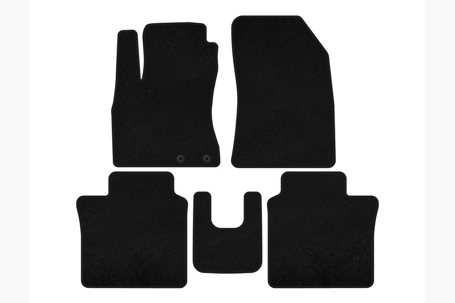 Nissan Note 2012-2020 Covorase textile Classic (HB, Negru) Image