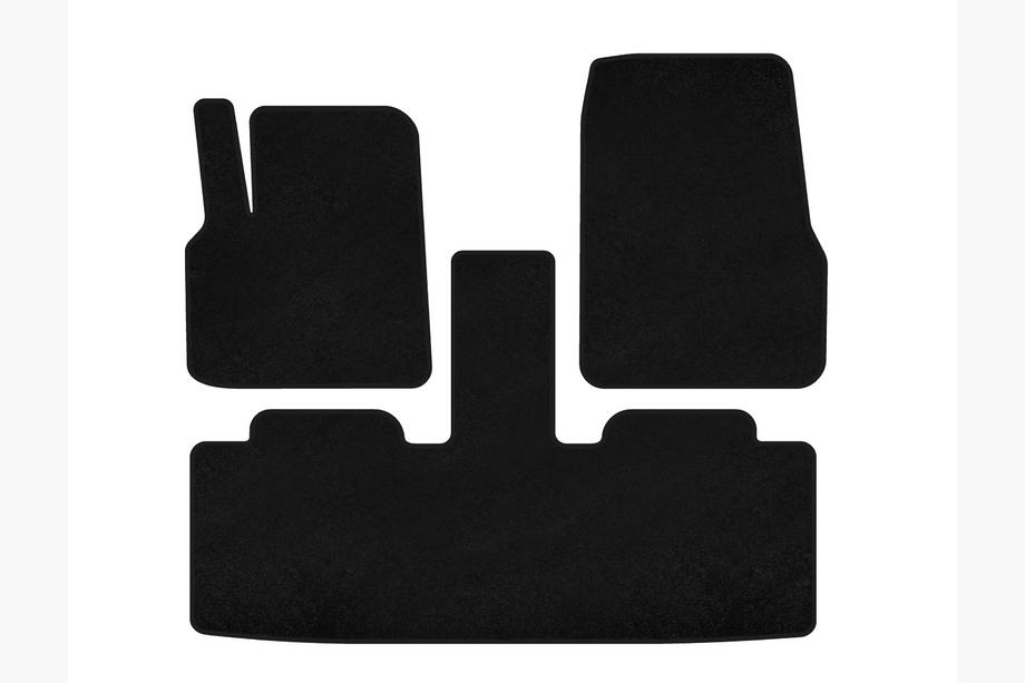 Renault Espace 2002-2014 Covorase textile Classic (2 randuri, 7 locuri, Negru) Image
