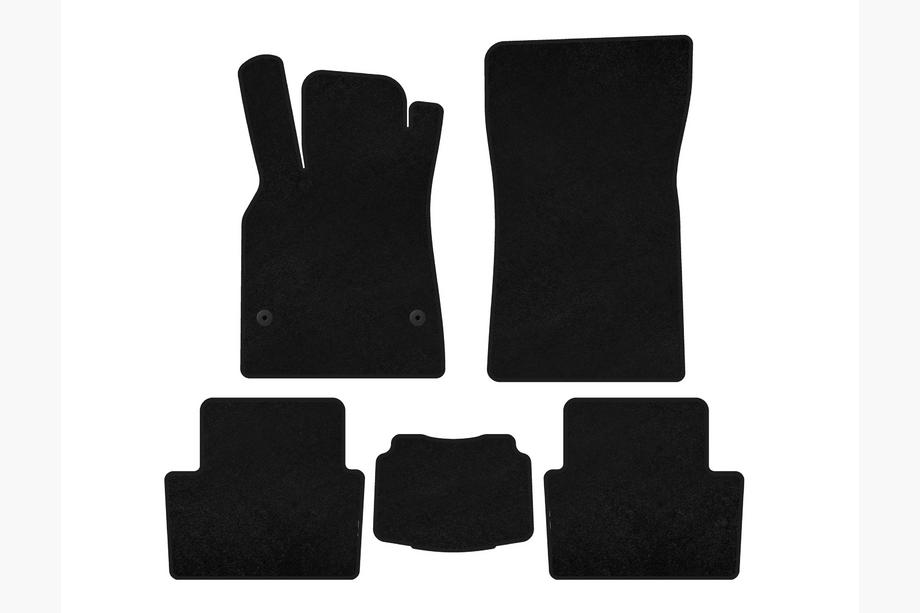Renault Fluence 2009-2016 Covorase textile Classic (SD, Negru) Image