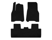 Tesla Model Y 2020- Covorase textile Classic (2020-2024, Negru) foto 4
