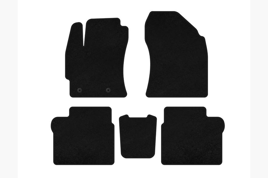 Toyota Corolla 2013-2019 Covorase textile Classic (2016-2019, SD, Negru) Image