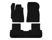 Toyota Highlander 2008-2013 Covorase textile Classic (2 randuri, Negru) foto 1