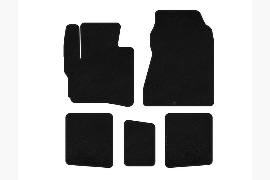 Toyota IQ 2008-2015 Covorase textile Classic (HB, Negru) Image