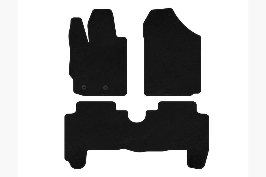 Toyota Yaris 2006-2011 Covorase textile Classic (HB, 5 usi, Negru) Foto 1
