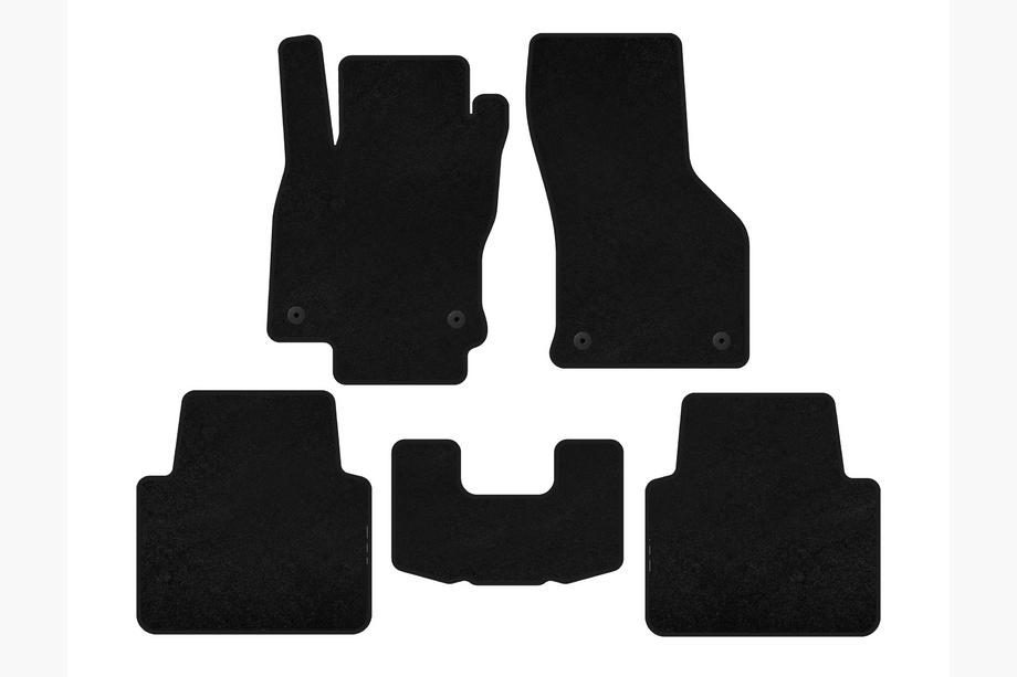 Volkswagen Arteon 2017-2025 Covorase textile Classic (LB, Negru) Image