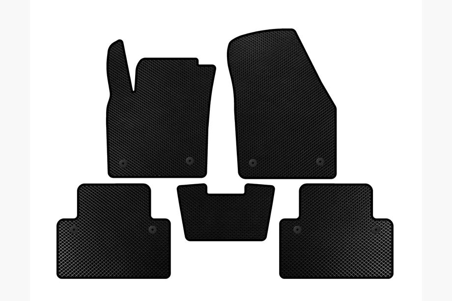 Volvo C30 2006-2012 Covorase textile Classic (HB, 3 usi, Negru) Image