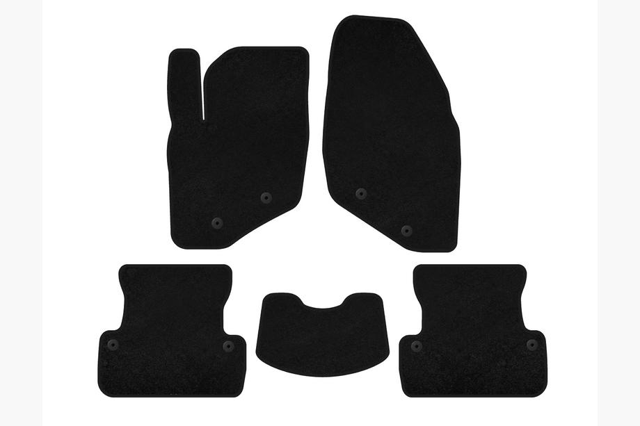 Volvo S60 2000-2009 Covorase textile Classic (SD, Negru) Image