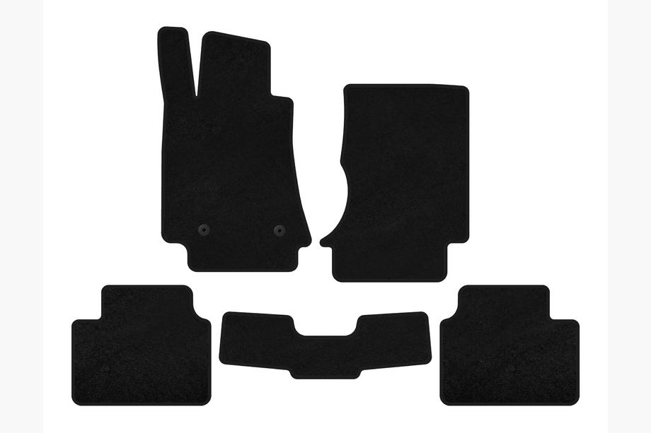 Alfa Romeo Giulia 2016-2022 Covorase textile Classic (Negru) Foto 1