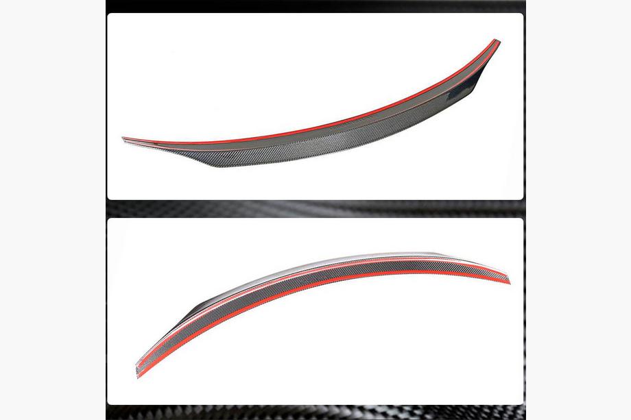 BMW 1 Series E81/E82/E87/E88 2004-2011 Spoiler (pentru E82, Carbon) Foto 5