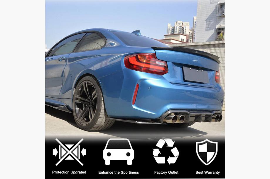 BMW 2 Series F22/F23 2014-2021 Spoiler portbagaj FRP (Coupe) Foto 1