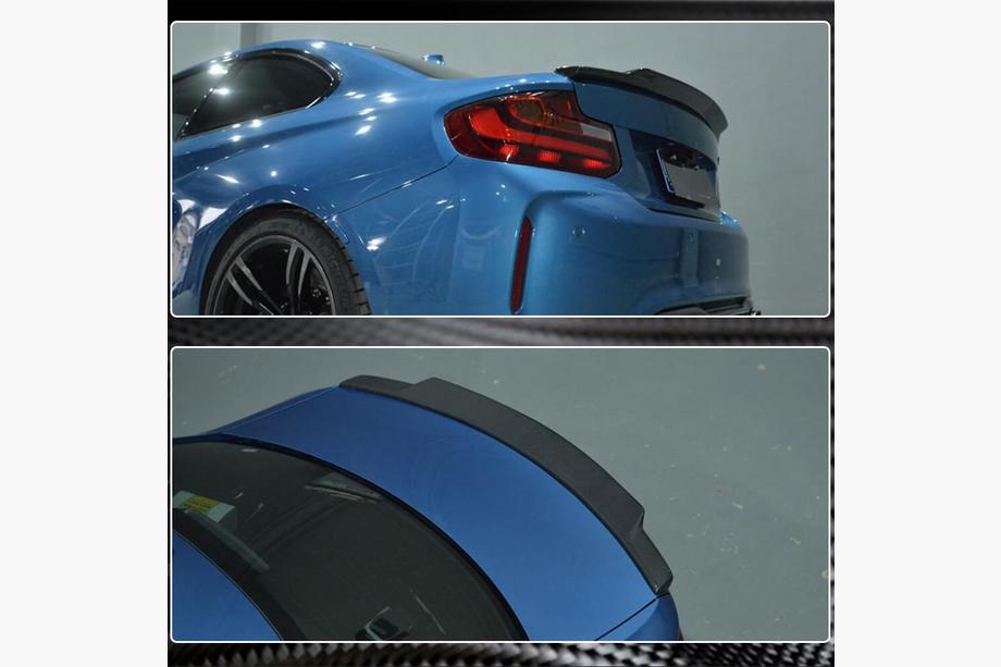 BMW 2 Series F22/F23 2014-2021 Spoiler portbagaj FRP (Coupe) Foto 3