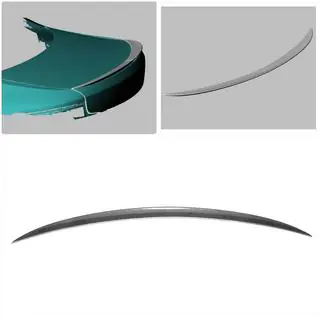 Spoiler M2-Style (pentru F22, carbon) foto 2