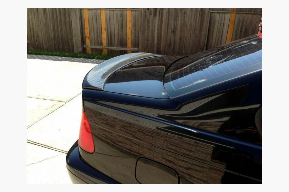 BMW 3 Series E46 1998-2006 Spoiler CSL-Style (pentru Coupe, Carbon) Foto 2